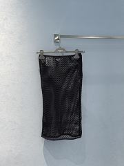 Prada Black Net Knit Set - 3
