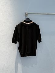 Louis Vuitton Pleated Collar Knit Top - 6