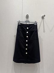 Prada Black Midi Skirt - 1