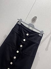 Prada Black Midi Skirt - 4