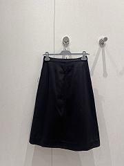 Prada Black Midi Skirt - 2