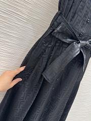 Fendi Black Dress FF Motif - 2