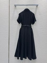 Fendi Black Dress FF Motif - 4