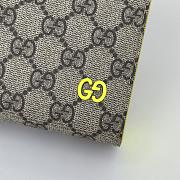 Gucci Bi-color small pouch in beige and ebony Supreme - 26X18X6cm - 4