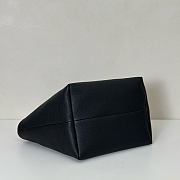 	 Gucci Totissima small reversible tote bag in black leather - 30x27x23cm - 6