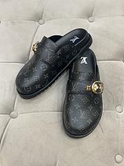 Louis Vuitton Cosy Flat Comfort Clog Black - 3
