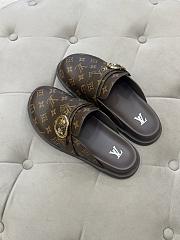 	 Louis Vuitton Cosy Flat Comfort Clog Brown - 5