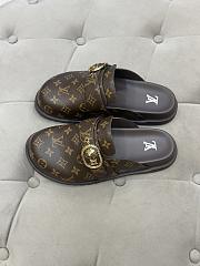 	 Louis Vuitton Cosy Flat Comfort Clog Brown - 4