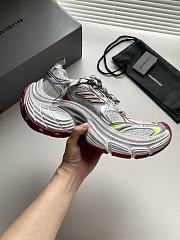 BALENCIAGA 10XL Sneaker in White/Grey/Mix  - 5