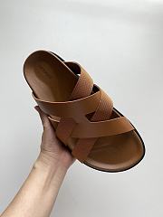 Hermes Brown Slides - 5