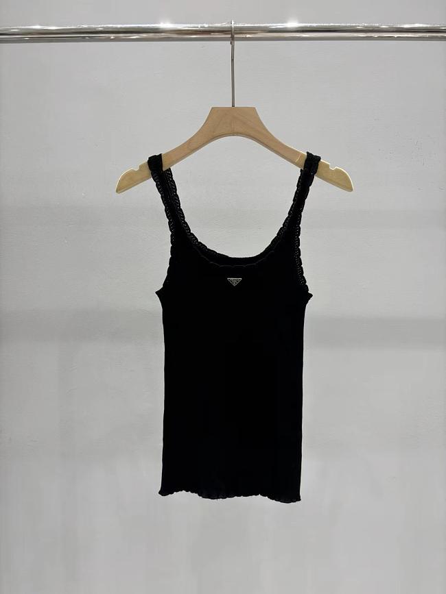 Prada Black Tank Top - 1