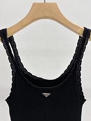 Prada Black Tank Top - 2