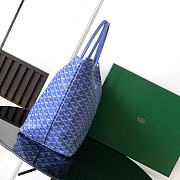 Goyard Saint Louis PM Tote Bag Goyardine Canvas Iris 34 cm x 20 cm x 40 cm - 3