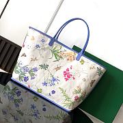 Goyard Saint Louis PM Tote Bag Goyardine Canvas Iris 34 cm x 20 cm x 40 cm - 4