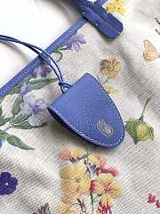 Goyard Saint Louis PM Tote Bag Goyardine Canvas Iris 34 cm x 20 cm x 40 cm - 6