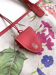 	 Goyard Saint Louis PM Tote Bag Goyardine Canvas Iris Red 34 cm x 20 cm x 40 cm - 4