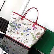 	 Goyard Saint Louis PM Tote Bag Goyardine Canvas Iris Red 34 cm x 20 cm x 40 cm - 3