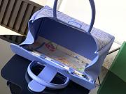 	 GOYARD Saigon tote bag in Blue 25 cm x 16 cm x 34 cm - 2