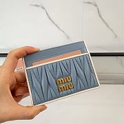 Miu Miu Matelasse Card Holder - 8X10.5cm - 4