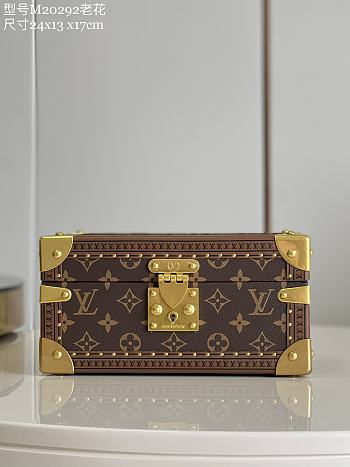 Louis Vuitton Coffret Trésor 24 Monogram Canvas - 24 x 13 x 17 cm