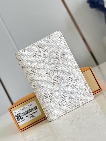 Louis Vuitton Brushed Monogram Wallet - 11cm