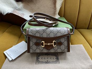Gucci Horsebit 1955 Mini Bag - 18x12x5cm
