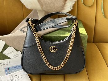 Gucci Aphrodite Small Shoulder Bag Black - 25/19/7cm