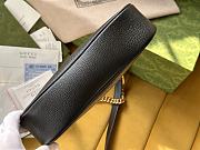 Gucci Aphrodite Small Shoulder Bag Black - 25/19/7cm - 5