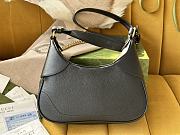 Gucci Aphrodite Small Shoulder Bag Black - 25/19/7cm - 3