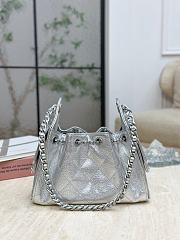 Chanel 25 Bag In Silver -  30 x 26 x 14cm - 5