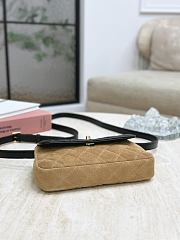Chanel Leather and Suede Black  - 6