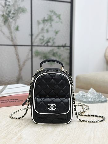 Chanel Black Mini Backpack - 18*22*19.5cm