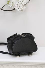 Chanel Duma Black Caviar Backpack - 17.5*16.5*19.5cm - 4