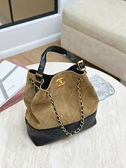 Chanel Small tote Suede calfskin, shiny lambskin - 33*29*11cm - 6