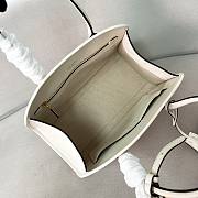 	 Prada Wicker And Linen Blend Tote Bag in Natural White - 35*22.5*13cm - 6