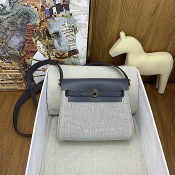 Herbag Zip 20 bag in grey