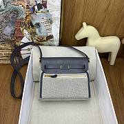 Herbag Zip 20 bag in grey - 4