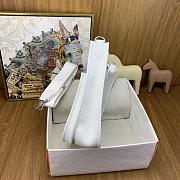 Hermes Evelyne 29cm in white bag - 6