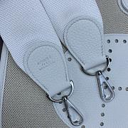 Hermes Evelyne 29cm in white bag - 2