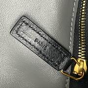	 YSL LARGE LOULOU PUFFER IN GREY - 33x14x24cm - 3