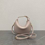 TEEN CELINE LULU IN GRAINED CALFSKIN PINK  - 22x15x5cm - 1
