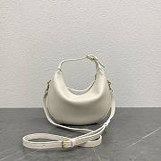 TEEN CELINE LULU IN GRAINED CALFSKIN WHITE - 22x15x5cm - 6