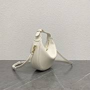 TEEN CELINE LULU IN GRAINED CALFSKIN WHITE - 22x15x5cm - 2