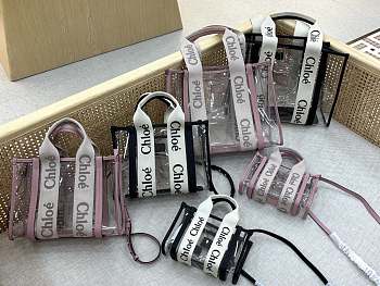 Chloe Woody Jelly Tote Bag 