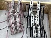 Chloe Woody Jelly Tote Bag  - 3