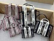Chloe Woody Jelly Tote Bag  - 2
