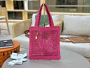 Chloé Summer Banana Tote Bag In Raffia - 33*37*2cm - 2