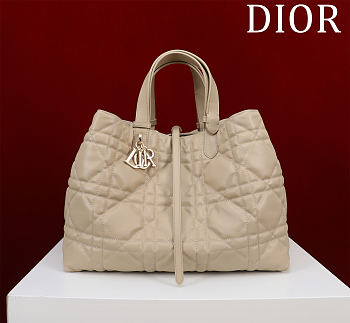 	 Large Dior Toujours Bag Beige - 37 × 20 ×28.5cm