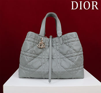 	 Large Dior Toujours Bag Blue - 37 × 20 ×28.5cm