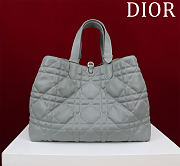 	 Large Dior Toujours Bag Blue - 37 × 20 ×28.5cm - 3